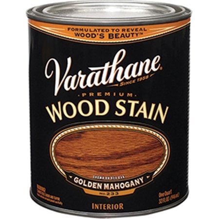 VARATHANE 211718H 1 Quart, Golden Mahogany Oil Based Wood Stain VA327684